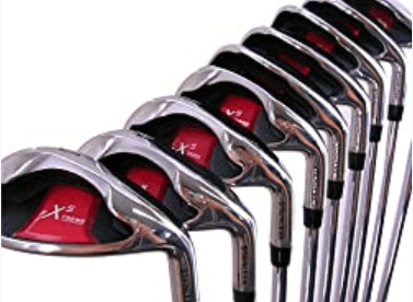 Extreme X5 Wide Sole iBRID Senior Men's Complete 8-Piece Iron Set