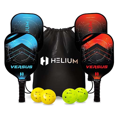 Helium Versus Pickleball Set